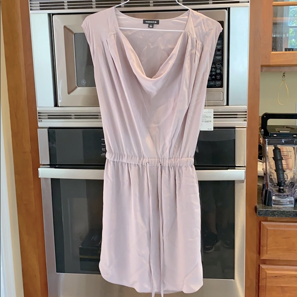 Trouve cut out back dress with tags